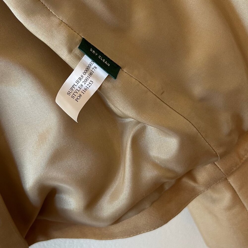 Vintage Ralph Lauren Tan Lined Blazer - Picture 3 of 9